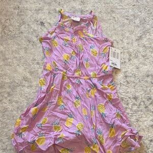 NWT 5 Jumping Beans Pink Pineapple Dress